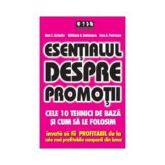 Esentialul despre promotii