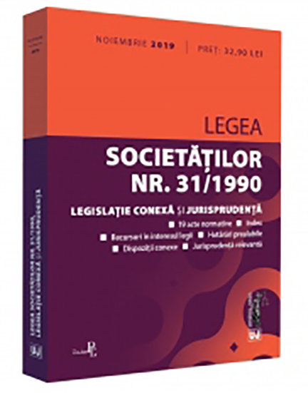 Legea societatilor nr. 31/1990