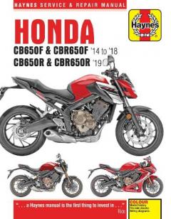 Coperta cărții Honda CB650F & CBR650F, CB650R & CBR650R (14 - 19)