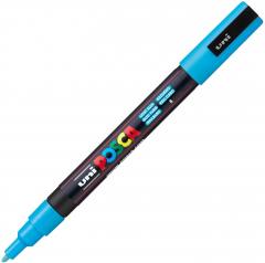 Marker - Posca PC-3M - Light Blue