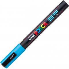 Marker - Posca PC-3M - Light Blue