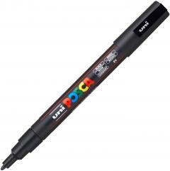 Marker - Posca PC-3M - Black