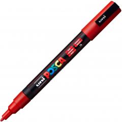 Marker - Posca PC-3M - Red