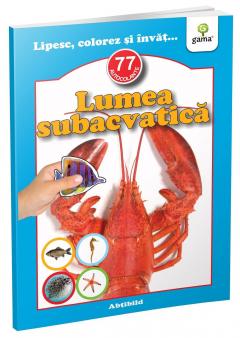 Lipesc, colorez si invat - Lumea subacvatica
