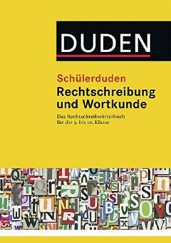 Schulerduden Rechtschreibung und Wortkunde