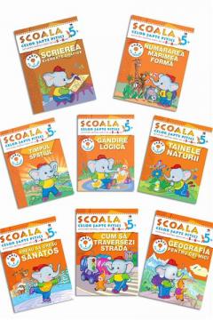Set Scoala celor 7 pitici (5-6 ani) - 8 vol.