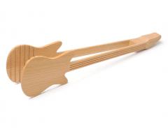 Clesti de lemn in forma de chitara - Rockin' Tongs