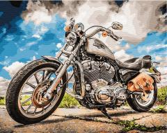 Set pictura pe numere - Moto, 40x50 cm