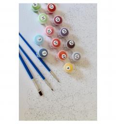 Set pictura pe numere - Moto, 40x50 cm