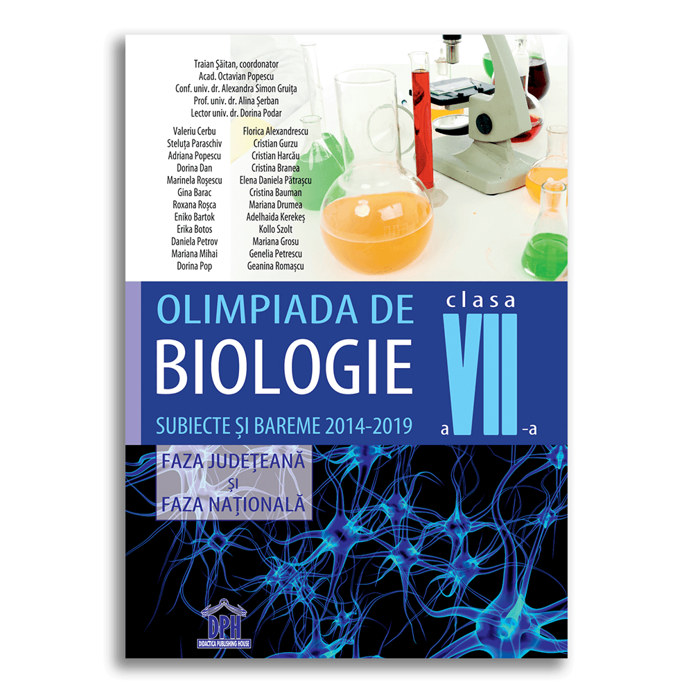 Coperta cărții: Olimpiada de Biologie - Clasa a VII-a - lonnieyoungblood.com