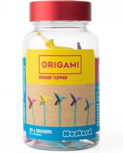 Set 20 radiere - Origami Eraser Toppers