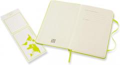 Carnet - Moleskine Classic - Pocket, Hardcover, Ruled - Lemon Green