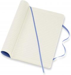 Carnet Moleskine - Hydrangea Blue Large Ruled Notebook Soft