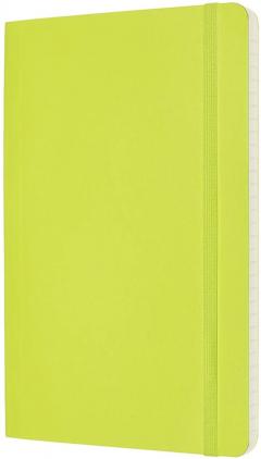 Carnet - Moleskine - Lemon Green Large Ruled Notebook Soft