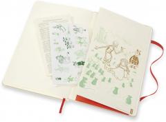 Carnet - Moleskine - Wizard of Oz Limited Edition Ruled Notebook - Deadly Poppy Field