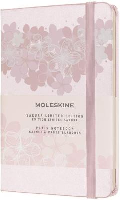 Carnet - Moleskine Pocket Plain - Sakura Limited Edition - Light Pink