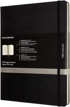 Agenda - Moleskine - Pro Project Planner - Black, X-Large, Hardcover