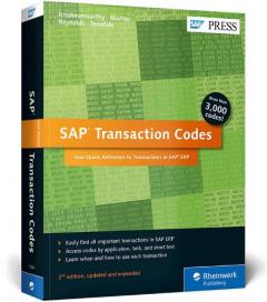 Coperta cărții SAP Transaction Codes