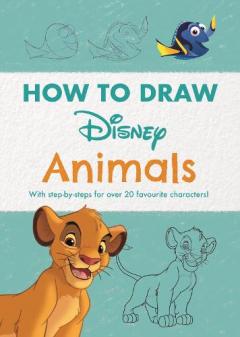 Coperta cărții Disney How to Draw Animals
