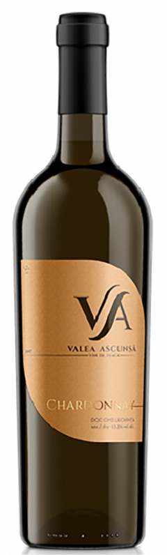 Vin alb - Valea Ascunsa, Chardonnay, sec, 2017