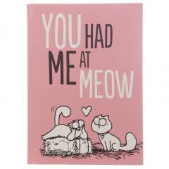 Carnet - You had me at meow Somon's cat