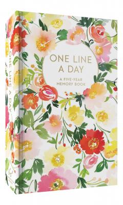 Jurnal - Floral One Line a Day: A Five-Year Memory Book