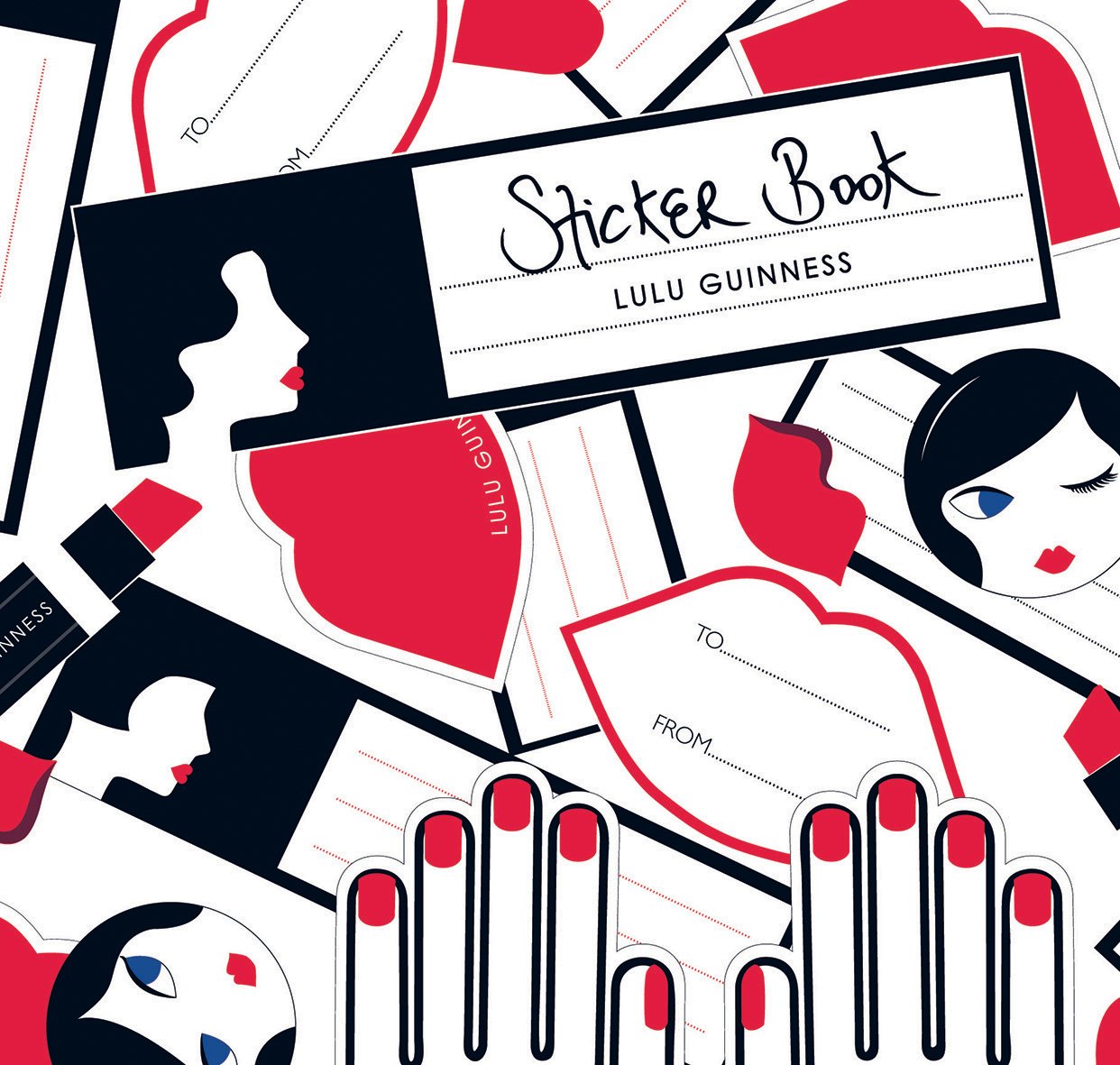Lulu Guinness: Stickers and Labels
