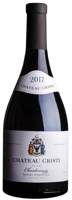 Vin alb - Chateau Cristi, Chardonnay, Barrel fermented, sec, 2018