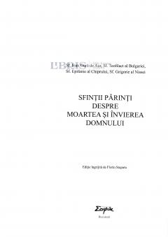 Sfintii Parinti despre Moartea si Invierea Domnului
