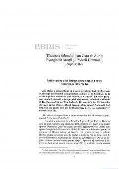 Sfintii Parinti despre Moartea si Invierea Domnului