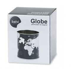 Suport instrumente de scris - Penholder Globe Black