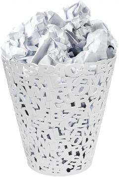 Recipient decorativ - Letters - White