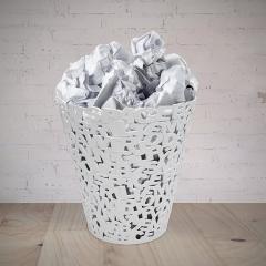 Recipient decorativ - Letters - White