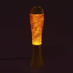 Lampa - Lava - Glitter, Golden