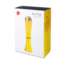 Lampa - Lava - Glitter, Golden