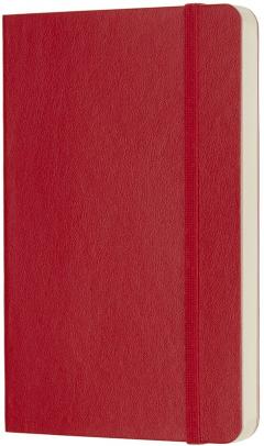 Carnet - Moleskine Classic - Pocket, Soft Cover, Plain - Scarlet Red