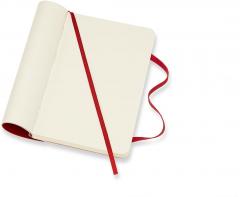 Carnet - Moleskine Classic - Pocket, Soft Cover, Plain - Scarlet Red