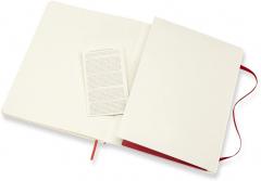 Carnet - Moleskine - Classic Dotted Softcover Notebook XL - Scarlet Red