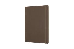 Carnet - Moleskine Classic - X-Large, Ruled, Soft Cover - Earth Brown