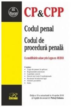 Codul penal si Codul de procedura penala