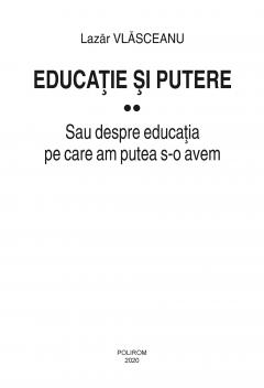 Educatie si putere