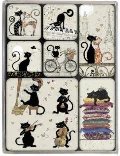 Set 7 magneti - Chats Musiciens