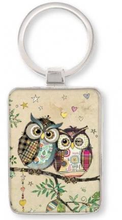 Breloc - Couple Chouette