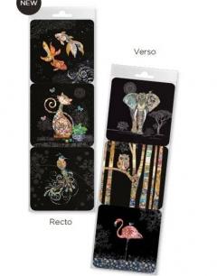 Set suport pentru pahare - Jewels