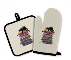 Set manusa + suport oala Chat coussin