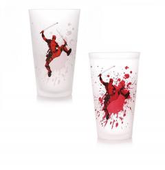 Pahar termosensibil - Cold Change - Marvel (Deadpool)