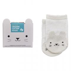 Sosete pentru bebelusi - Organic Socks Bunny