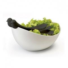 Set bol si linguri pentru salata - Sparrow