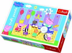 Puzzle 60 piese - Peppa Pig la Bal