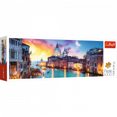 Puzzle 1000 piese - Canal Grande - Venice